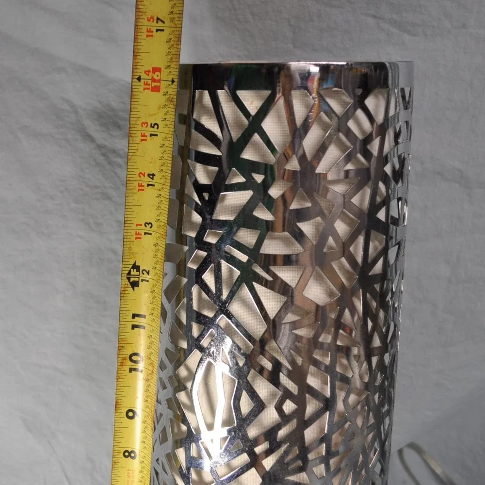 SALE* silver metal bird nest 16